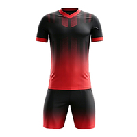 Direktverkauf ab Werk Maßgeschneiderte Fußball-Uniform-Sets Schnelltrocknende Dehnbare Trainings-Trikots für Schul- und Vereinsmannschaften