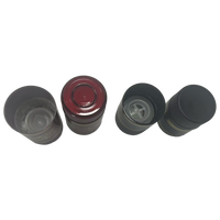 Bouchon de bouteille en plastique de qualité alimentaire Topack Fit, anti-fuite, avec insert en plastique pour bouteilles en verre de liqueur, vodka, gin, whisky
