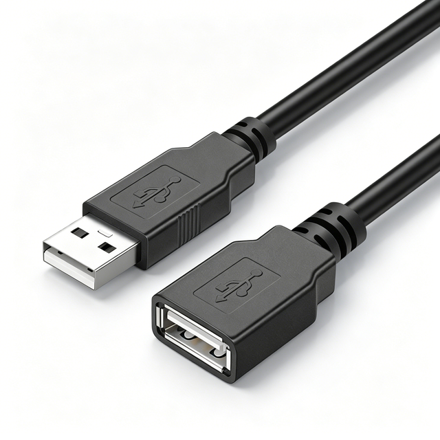 20MAnti-interference USB 2.0 Male to Female Extension Cable High-speed Data Transfer Stable Power Supply for Various USB Devices