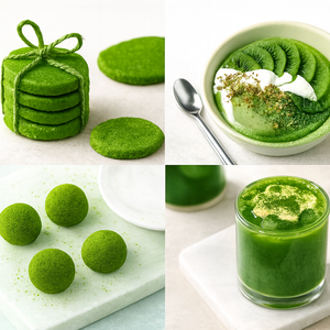 Toptan özel etiket yüksek kalite tören sınıf <span class=keywords><strong>Matcha</strong></span> 30g 50g100g çantası ince yeşil çay tozu toz yeşil çay çay tozu - Product Image 6