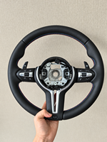Volant en cuir pour BMW E87 E83 E90 E91 E92 E84 X1 E84 X5 X6 E70 E71 M3 M5 F20 F22 F23 F30 F33 F34 E46 E60 E36 E39 E30