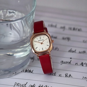 Orologio <span class=keywords><strong>da</strong></span> donna in stile College per studenti di scuola media femminile orologio <span class=keywords><strong>da</strong></span> regalo per ragazze di lusso con luci quadrate - Product Image 5