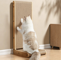Griffoir vertical pour chat, résistant aux rayures et à l'usure, jouet multifonctionnel pour griffer