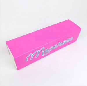 Cajas <span class=keywords><strong>de</strong></span> Papel con Cajón Deslizante para Macarons, Impresión Personalizada, Cajas <span class=keywords><strong>de</strong></span> Embalaje <span class=keywords><strong>de</strong></span> Papel para Macarons, Pasteles, Donas y <span class=keywords><strong>Galletas</strong></span> - Product Image 3