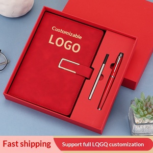 En stock, coffret cadeau de carnet <span class=keywords><strong>A5</strong></span> relié, <span class=keywords><strong>bloc</strong></span>-notes simple pour les réunions de bureau, personnalisable avec impression de logo, souvenir - Product Image 2