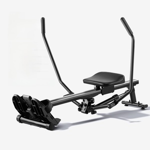 Máquina <span class=keywords><strong>de</strong></span> <span class=keywords><strong>remo</strong></span> hidráulica, equipo <span class=keywords><strong>de</strong></span> fitness para interiores, para ejercicios aeróbicos y anaeróbicos, con remos dobles que simulan - Product Image 1