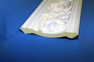 Décoration intérieure moderne Moulure de meubles décoratifs en mousse <span class=keywords><strong>Corniche</strong></span> en polyuréthane PU Finition peinte Utilisation en intérieur <span class=keywords><strong>Bois</strong></span> Plastique - Product Image 4