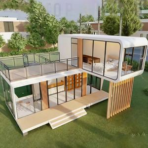 Modelos de casas pequeñas prefabricadas, desde pequeñas casas flotantes hasta mini casas, encuentre su combinación perfecta <span class=keywords><strong>hoy</strong></span> - Product Image 3