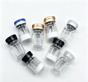 Factory Supply Empty Transparent Glass Vials 3ml 5ml 10ml For Cosmetic Freeze Dried Powder Bulk Custom Color Printing Quick Ship - Product Image 6