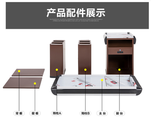 Buena Calidad Precio bajo Checkout Store Supermercado <span class=keywords><strong>Cajero</strong></span> Mostrador Diseño al por menor para la venta - Product Image 6