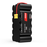 Batterie au lithium Molicel 6S3p 18650 10C 22,2V 8,4Ah 9Ah 10Ah VANT pour drone FPV, batterie pour drone quadricoptère