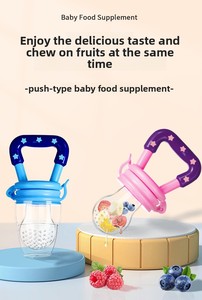 Cuillère d'alimentation pour bébé, sucette à fruits, maille en <span class=keywords><strong>silicone</strong></span>, biberon à mâcher, vaisselle, outil d'apport nutritionnel pour nourrissons - Product Image 6