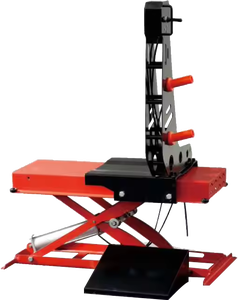 Karjoys 타이어 리프터 포함 휠 밸런서 콤비네이션 공장도가, 8-10bar 휠 리프터 10-28인치 타이어 밸런싱 머신 - Product Image 2