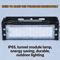 Projecteur LED tunnel étanche IP65 en aluminium haute luminosité 50-500W pour éclairage de stade et de chantier extérieur