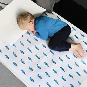 Tapis d'apprentissage de <span class=keywords><strong>la</strong></span> propreté pour enfants et tout-petits, imperméables, antidérapants, protection de lit, pour des changes de lit rapides - Product Image 4