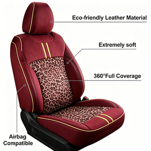 FUZHIXIANG <span class=keywords><strong>Coprisedili</strong></span> Auto su Misura, Copertura Completa a 360°, Protezione Impermeabile per Sedili Auto - Product Image 3