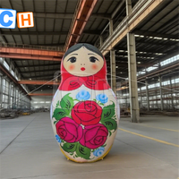 Poupée gonflable personnalisée Matryoshka mascotte publicité jouet géant grand gonflable extérieur pour la décoration de festival