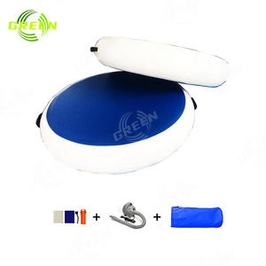 Verde 3M 4m 5M 6m 8m 10m 12m 15M pista de aire inflable barata estera de gimnasio de caída redonda estera de gimnasio de pista de aire inflable gimnasia - Product Image 6