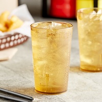 Tasse d'eau de jus de cantine écologique de 10oz pour enfants Festival gobelets réutilisables en plastique en vrac