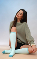 Nouvelles couleurs arrivées - Chaussettes de compression pour la circulation - Meilleur soutien pour les longues périodes debout - Infirmières, médecins, course à pied, athlétisme - Pour femmes et hommes