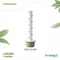 Système d'agriculture verticale hydroponique automatique Tru-Spring pour la maison avec pompe anti-UV, croissance plus rapide que dans le sol