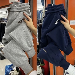 Vente automne/hiver <span class=keywords><strong>laine</strong></span> épaissie <span class=keywords><strong>Jogging</strong></span> femmes pantalons et pantalons de survêtement haute qualité mode décontracté sport Harlan <span class=keywords><strong>pantalon</strong></span> cheville - Product Image 2