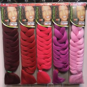 Épingles à <span class=keywords><strong>cheveux</strong></span> Dread de haute qualité, serrures, grandes tresses africaines, faites de fibres chimiques et résistantes à la chaleur 100 grammes et 165 grammes. - Product Image 6