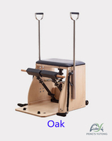 Silla Wunda de Pilates de Madera de Roble Comercial con Pedal Dividido, Máquina de Fuerza de Alta Resistencia para Suministro a Gimnasios y Venta al por Mayor