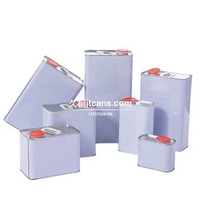 <span class=keywords><strong>Lattina</strong></span> Quadrata <span class=keywords><strong>Vuota</strong></span> in Metallo Stampato da 0.25L 0.5L 1L 2L 3L 4L 5L per Confezionamento di Olio - Product Image 2