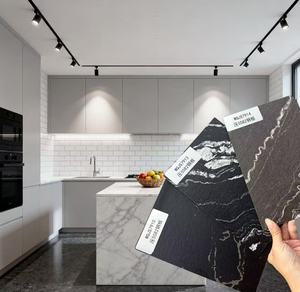 Thiết kế hiện đại thân thiện với môi 7 * 9ft melamine phải đối mặt với ván đồng bộ ván dăm cho nhà bếp khách sạn đồ nội thất cửa hàng quần áo - Product Image 3