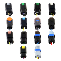 Nouvel arrivage Adaptateurs ABC Led Automotive Molex Terminal Type à vis Circulaire ailé Rapide 2 Pin Wire Plugs Female Car Connector