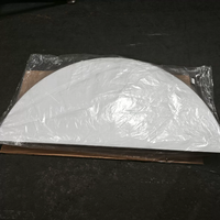 Q-43 Table de salle à manger moderne pliable en plastique HDPE durable et économique avec structure métallique pour salle de banquet et mobilier d'extérieur – Ventes Flash