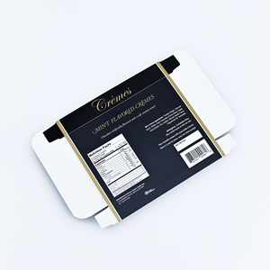 <strong>Custom</strong> Gold Stamping Disposable Chocolate Clear PVC <strong>Window</strong> Paper <strong>Box</strong> With Thermoformed Blister Insert Tray Holder - Product Image 6