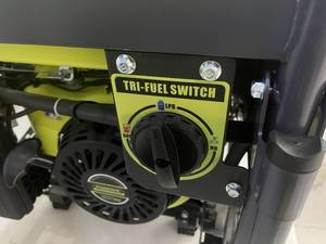 Générateur tri-énergie (GNV/Essence) 10KW 50Hz 230V, Meilleure Vente, Garantie 2 Ans, avec Roues de 8 Pouces et Poignée de Transport - Product Image 5