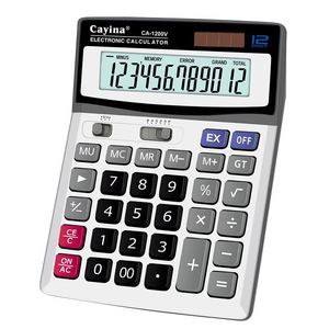 Calculadora Electrónica Cayina Ca-1200v de 12 Dígitos, Energía Solar Dual, para Oficina y Negocios - Product Image 5