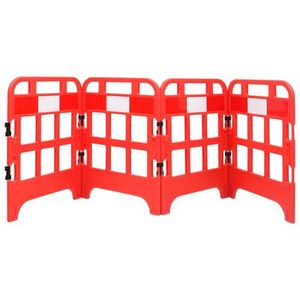 Clôture de sécurité de haute qualité, amovible, extensible, pour la construction routière, clôture de sécurité routière en plastique, barrières pliables - Product Image 4