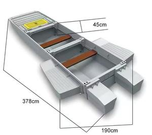 Ce chứng nhận gấp 3.8m chiều dài dễ dàng giao thông vận tải phía ngoài động cơ thuyền đánh cá thân thiện với môi nhựa ngoài trời nước giải trí - Product Image 5