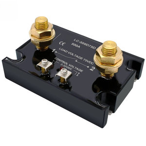 Relé de Estado Sólido Monofásico DCControl, Alta Corriente, Alta Potencia, 500A, 3-32VDC, LC-500D75D, Miniatura - Product Image 5