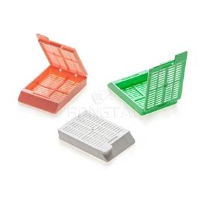 RONGTAI 실험실 삽입 카세트 중국 제조업체 최고 품질의 조직 줄무늬 구멍 삽입 카세트 - Product Image 6