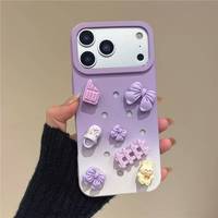 Nouvelle Arrivée Coque Diffuseur Thermique à Effet Dégradé avec Accessoires Décoratifs pour iPhone 17 Pro Max 17e 16e 15