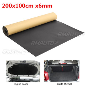 Tapis insonorisant pour voiture 200x100cm 6mm, isolation thermique automobile, isolation phonique, mousse, accessoires intérieurs - Product Image 1