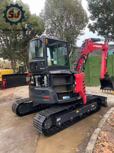 Mini-excavatrice d'occasion 95% neuve Yanmar Vio55 5500KG avec CE EPA, prix avantageux, petite pelle originale fabriquée au Japon - Product Image 6