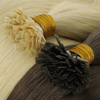 Honor Hair Supreme One Single Donor 100% Cheveux Vierges Double Drawn Extensions de Cheveux Humains à Pointe Kératine Pré-Collée
