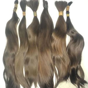 Extensiones de cabello humano ruso Virgen sin procesar Rubio natural - Product Image 4