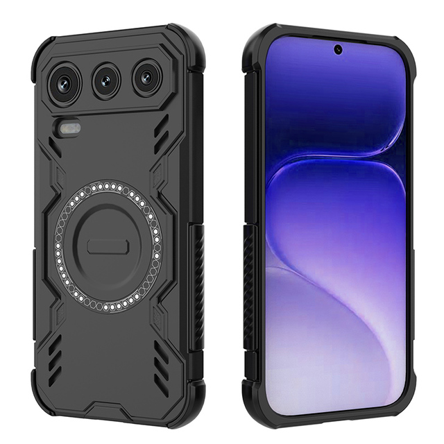 For Honor 600 Pro Wholesale Bulk Cheap Customized Cooling Fancy Shockproof Phone Case Magnetic Wireless Charging Back Cover