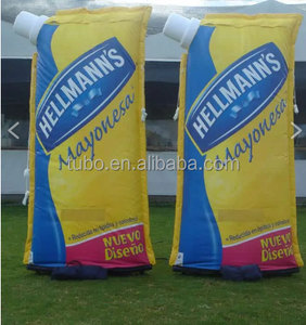 Custom 10 <span class=keywords><strong>ft</strong></span> Niflatable gastronomia giocattolo Burger Store stampo bambola gigante modelli gonfiabili pubblicità Fast Food Hamburger panini - Product Image 6