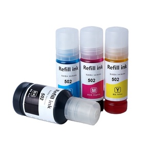 Fourniture directe d'usine 502 encre de Sublimation pour <span class=keywords><strong>epson</strong></span> <span class=keywords><strong>Eco</strong></span> Printer ET4760 réservoir d'encre ET3710 ET4750 ST4000 3750 transfert de presse à chaud - Product Image 2