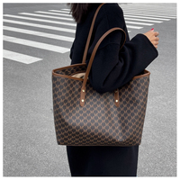 Sac à bandoulière vintage personnalisé en PU pour femme, grande capacité, sac simple pour femme, idéal pour le bureau, le quotidien et le shopping