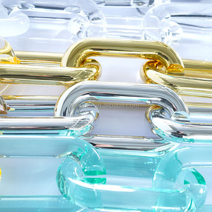 Large Acrylic <strong>Wall</strong> Art Custom Color Acrylic Chain Links <strong>Wall</strong> Accent Unique Large Acrylic <strong>Wall</strong> <strong>Decor</strong> - Product Image 5