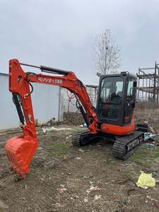Excavadora Kubota U-35 Usada de Importación Original, Miniexcavadora de Orugas de 3.5 Toneladas, Maquinaria de Segunda Mano de China con Certificación CE - Product Image 4